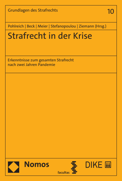 Cover of book: Strafrecht in der Krise