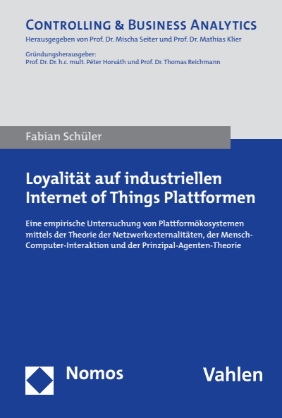 Cover des Buchs: Loyalität auf industriellen Internet of Things Plattformen