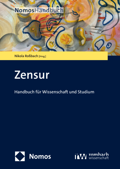 Cover des Buchs: Zensur