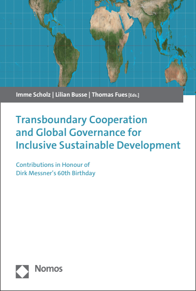 Cover des Buchs: Transboundary Cooperation and Global Governance for Inclusive Sustainable Development