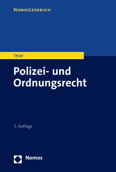 Cover des Buchs: Polizei- und Ordnungsrecht