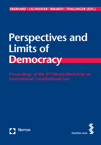 Cover des Buchs: Perspectives and Limits of Democracy