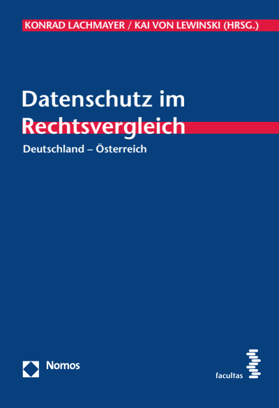 Cover des Buchs: Datenschutz im Rechtsvergleich
