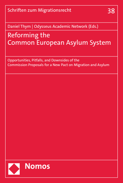 Cover of book: Reforming the Common European Asylum System