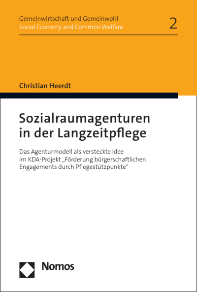 Cover des Buchs: Sozialraumagenturen in der Langzeitpflege
