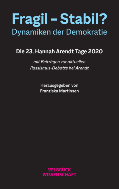 Cover des Buchs: Fragil – Stabil?