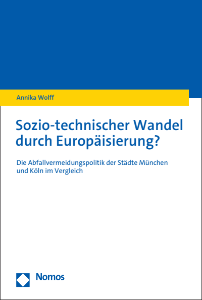 Cover des Buchs: Sozio-technischer Wandel durch Europäisierung?