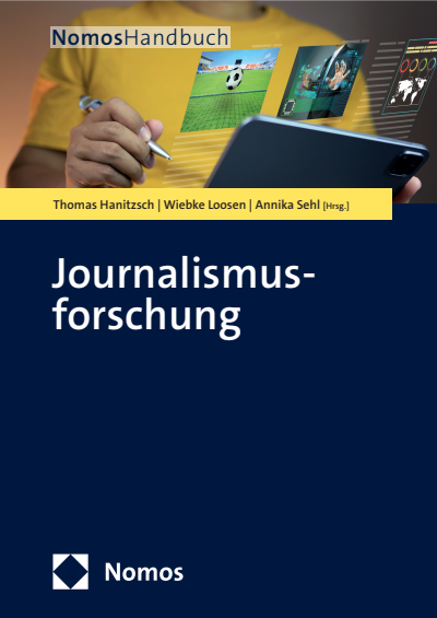 Cover des Buchs: Journalismusforschung
