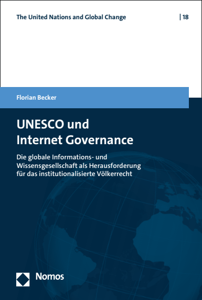 Cover of book: UNESCO und Internet Governance