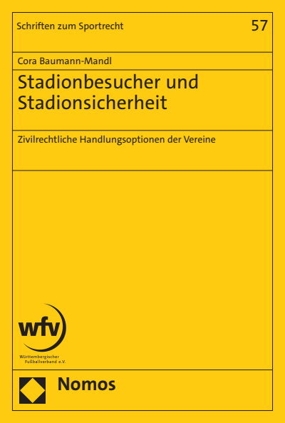 Cover of book: Stadionbesucher und Stadionsicherheit