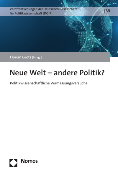 Cover des Buchs: Neue Welt – andere Politik?