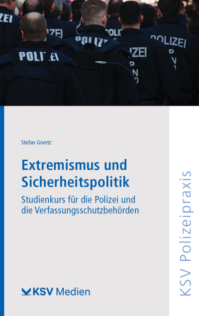 Cover des Buchs: Extremismus und Sicherheitspolitik