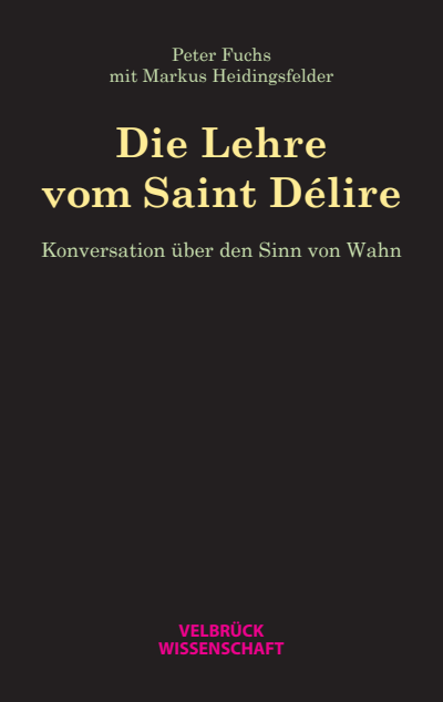Cover des Buchs: Die Lehre vom Saint Délire
