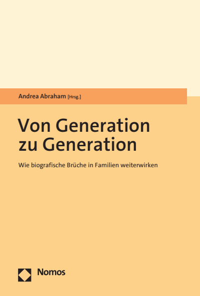 Cover des Buchs: Von Generation zu Generation