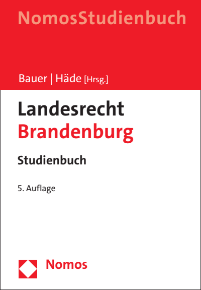 Cover des Buchs: Landesrecht Brandenburg