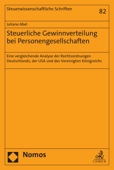 Cover of book: Steuerliche Gewinnverteilung bei Personengesellschaften