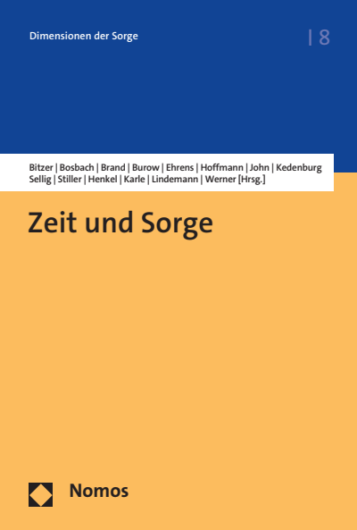 Cover des Buchs: Zeit und Sorge