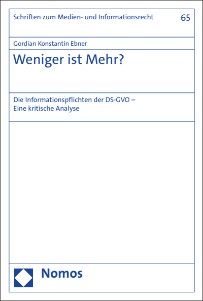 Cover des Buchs: Weniger ist Mehr?