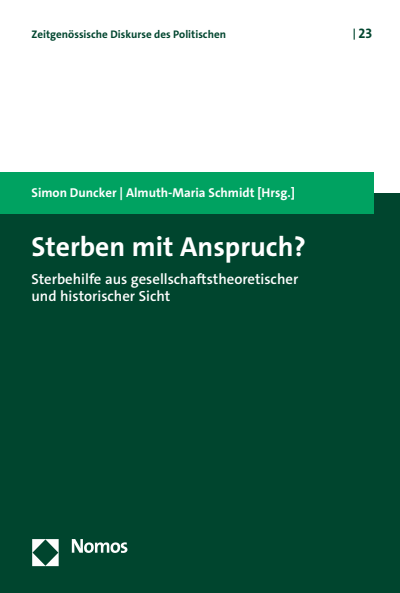 Cover des Buchs: Sterben mit Anspruch?