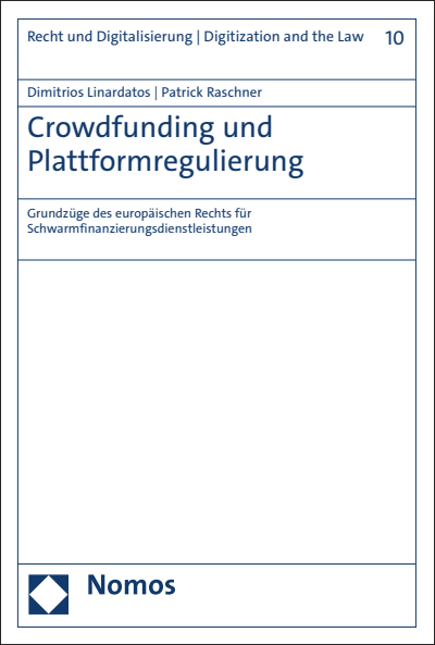 Cover of book: Crowdfunding und Plattformregulierung