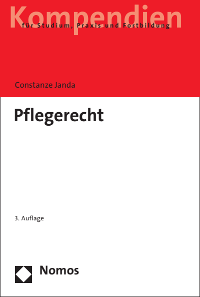 Cover des Buchs: Pflegerecht