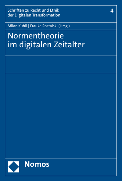 Cover des Buchs: Normentheorie im digitalen Zeitalter