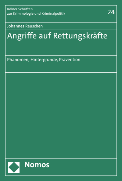 Cover des Buchs: Angriffe auf Rettungskräfte