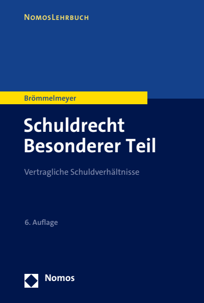 Cover of book: Schuldrecht Besonderer Teil