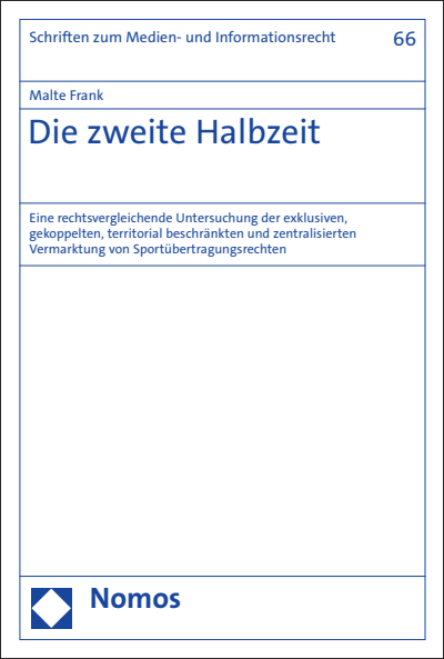 Cover of book: Die zweite Halbzeit