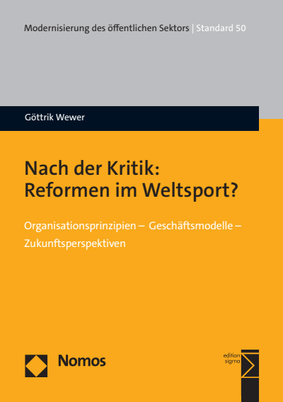 Cover des Buchs: Nach der Kritik: Reformen im Weltsport?