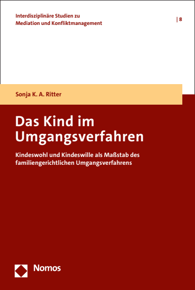 Cover des Buchs: Das Kind im Umgangsverfahren