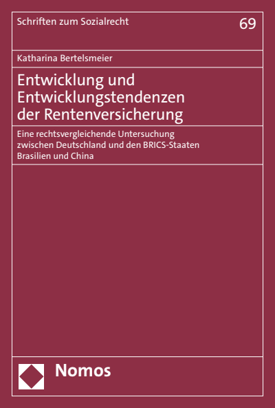 Cover des Buchs: Entwicklung und Entwicklungstendenzen der Rentenversicherung