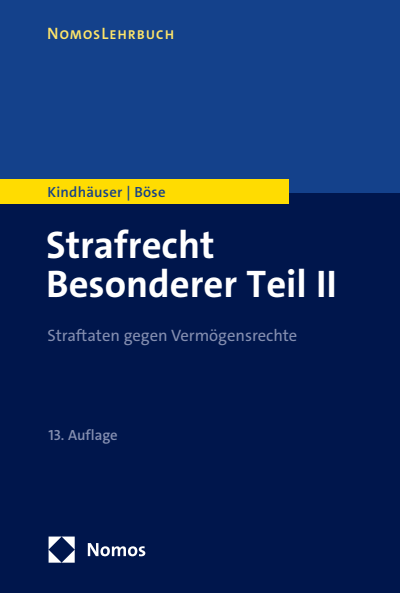 Cover of book: Strafrecht Besonderer Teil II