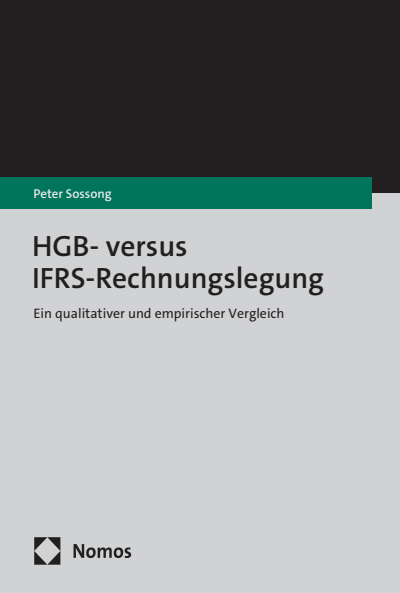 Cover des Buchs: HGB- versus IFRS-Rechnungslegung