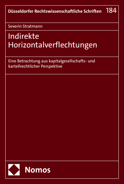 Cover des Buchs: Indirekte Horizontalverflechtungen