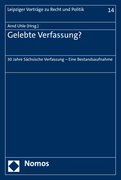 Cover des Buchs: Gelebte Verfassung?