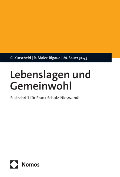 Cover des Buchs: Lebenslagen und Gemeinwohl