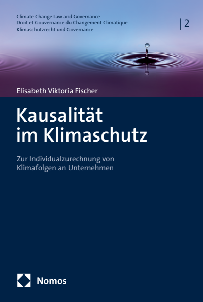 Cover des Buchs: Kausalität im Klimaschutz