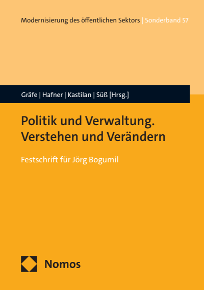 Cover des Buchs: Politik und Verwaltung. Verstehen und Verändern
