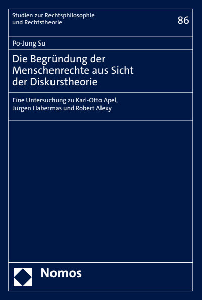 Cover des Buchs: Die Begründung der Menschenrechte aus Sicht der Diskurstheorie