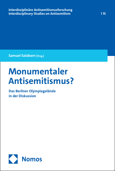 Cover des Buchs: Monumentaler Antisemitismus?