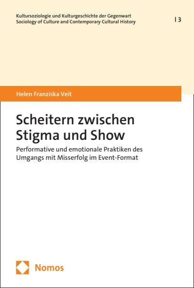 Cover des Buchs: Scheitern zwischen Stigma und Show