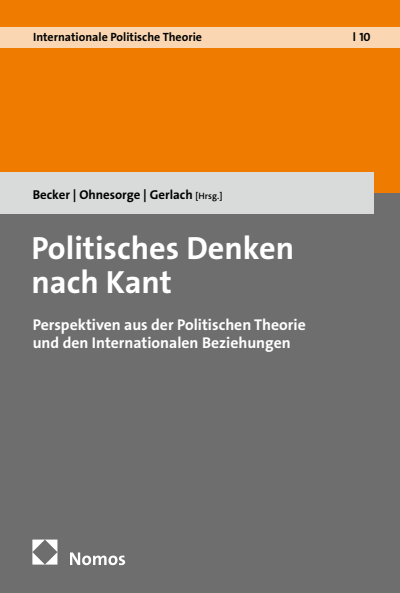 Cover des Buchs: Politisches Denken nach Kant