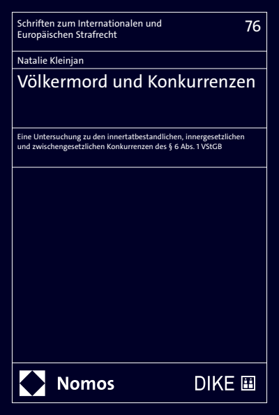 Cover des Buchs: Völkermord und Konkurrenzen
