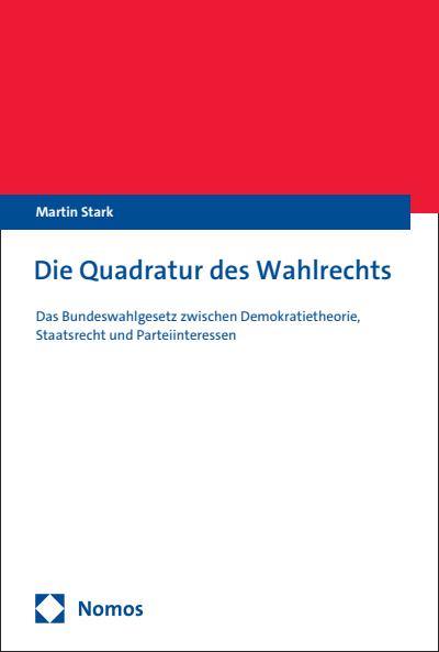 Cover des Buchs: Die Quadratur des Wahlrechts