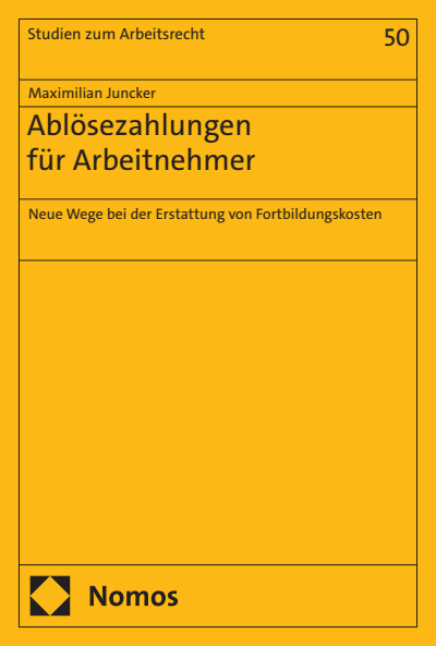Cover des Buchs: Ablösezahlungen für Arbeitnehmer