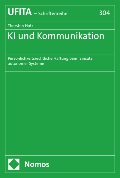 Cover des Buchs: KI und Kommunikation
