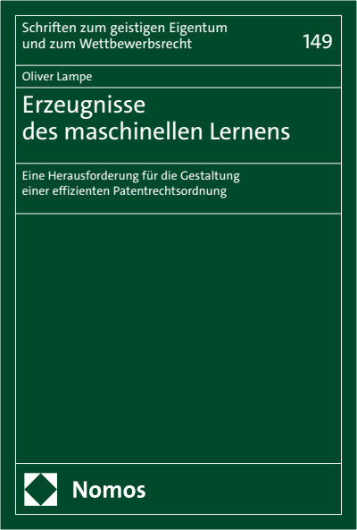 Cover des Buchs: Erzeugnisse des maschinellen Lernens