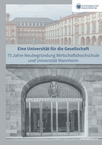 Cover of book: Eine Universität für die Gesellschaft