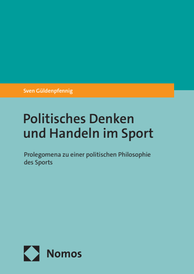 Cover des Buchs: Politisches Denken und Handeln im Sport